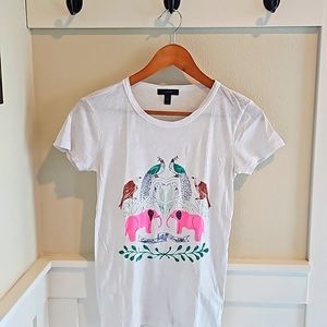 Women's J. CREW graphic tshirt